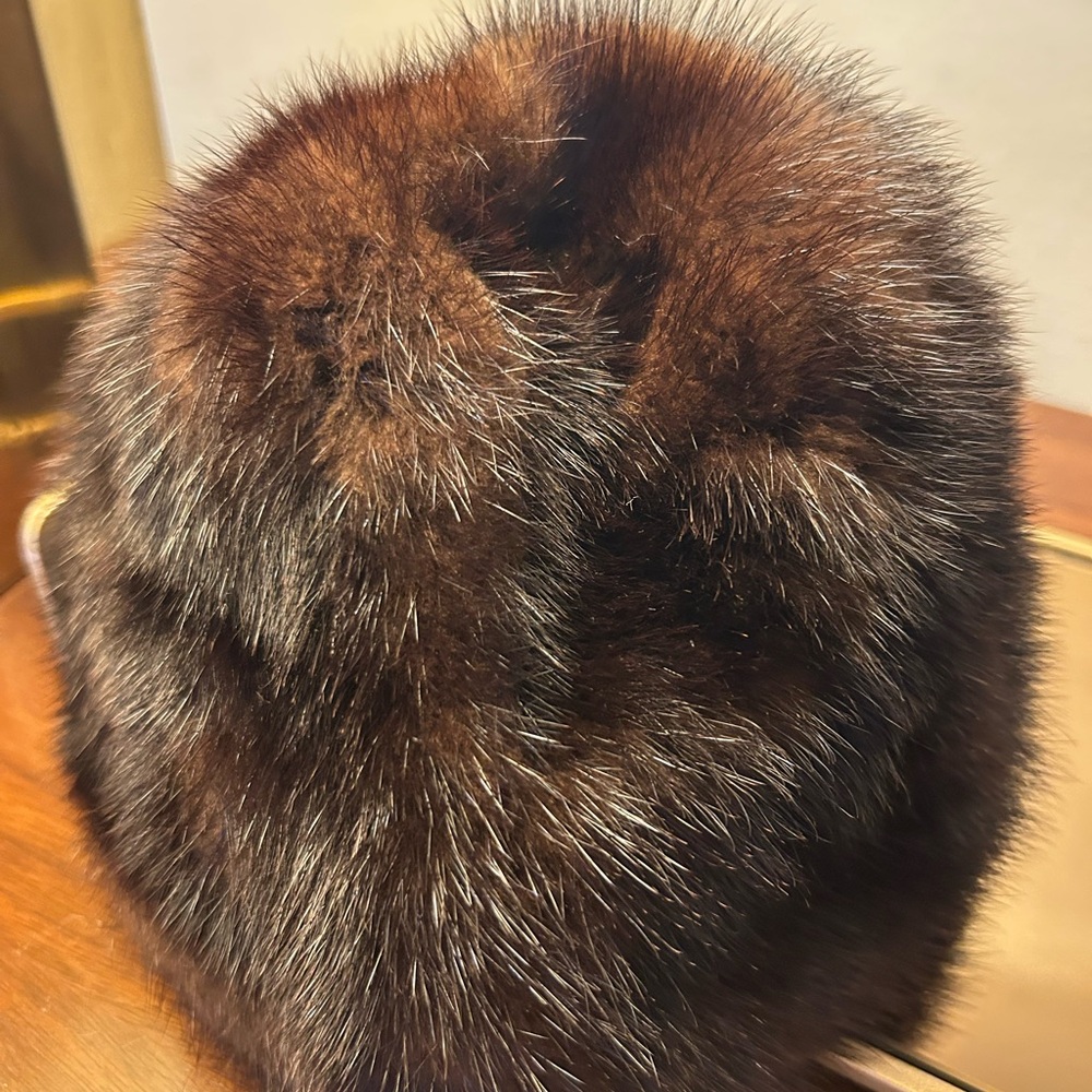 Vintage Mink Fur Hat MINT!